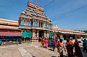 The great Chola temples of Tamil Nadu - The Sri Ranganatha Temple of Srirangam. The southern gopura of the third enclosure. 